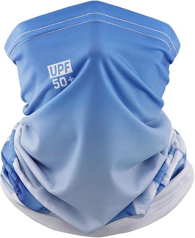 Ice Silk Cooling Neck Gaiter UPF 50+ UV Protection, Summer Breathable Face Cover for Men Women, Hiking Cycling Fishing in Saudi Arabia
