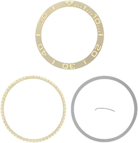 Ewatchparts Bezel & Insert Compatible With 40mm Rolex Yachtmaster 16622 16623 116622 116623 Gold in Kuwait