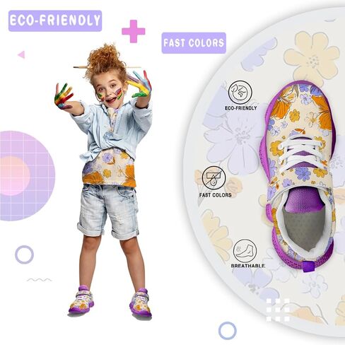 Boys' & Girls' Athletic Shoes — Low-Top Wide-Fit Hiking Shoes — Footwear for Outdoor Mountaineering Hiking, Running and School in Kuwait