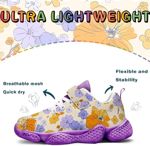 Boys' & Girls' Athletic Shoes — Low-Top Wide-Fit Hiking Shoes — Footwear for Outdoor Mountaineering Hiking, Running and School in Kuwait