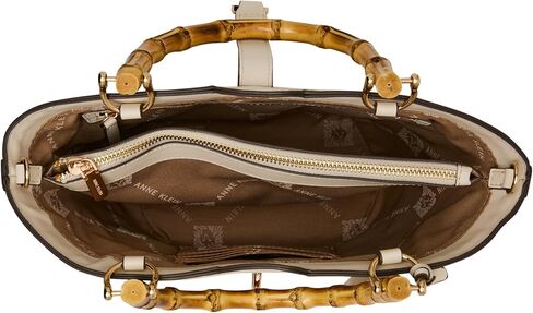 Anne Klein Women's Rounded Mini Caning Tote with Convertible Strap in Kuwait