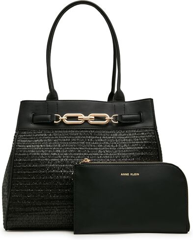 Anne Klein Women's Chain Tote with Convertible Strap in Kuwait