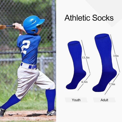 Baseball Socks and Belt Combo Set Elastic Softball Socks and Belt for Youth and Adult in Saudi Arabia