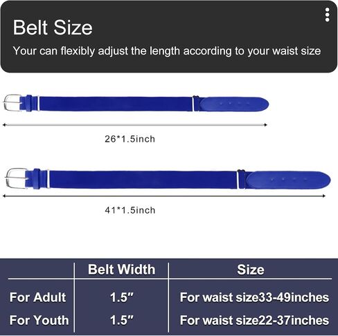 Baseball Socks and Belt Combo Set Elastic Softball Socks and Belt for Youth and Adult in Saudi Arabia