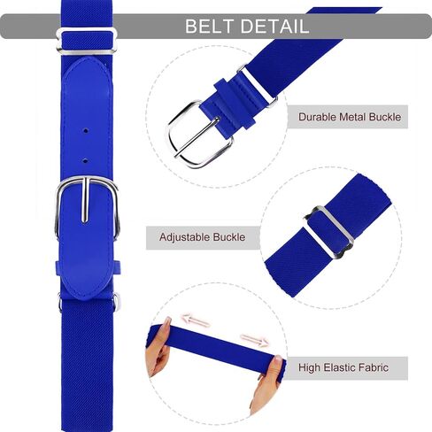 Baseball Socks and Belt Combo Set Elastic Softball Socks and Belt for Youth and Adult in Saudi Arabia