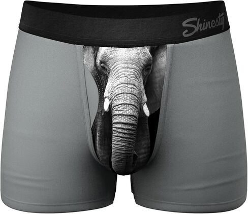 Shinesty Ball Hammock Mens Trunk Underwear with Pouch for Balls, Ultra Soft, Moisture-Wicking, Modal Underwear, 3-Inch Inseam in Saudi Arabia