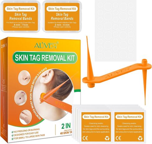 Premium Skin-Care Patch Kit – Gentle Foot & Face Care Set with Soft Patches, Comfort Bands & Stick Applicator for Men, Women & Kids Orange in Saudi Arabia