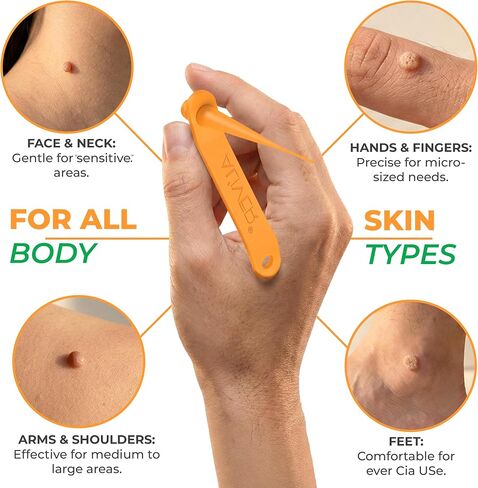 Premium Skin-Care Patch Kit – Gentle Foot & Face Care Set with Soft Patches, Comfort Bands & Stick Applicator for Men, Women & Kids Orange in Saudi Arabia