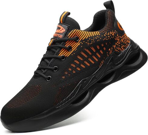 Steel Toe Work Shoes for Men and Women Lightweight Comfortable Industrial & Construction Outdoor Work Safety Sneaker in Saudi Arabia