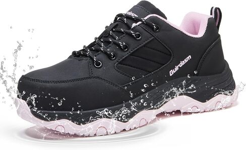 Wide Steel Toe Shoes for Women Waterproof Non Slip Work Shoes Lightweight Slip Resistant Safety Shoes Indestructible Construction Composite Toe Sneakers in Saudi Arabia