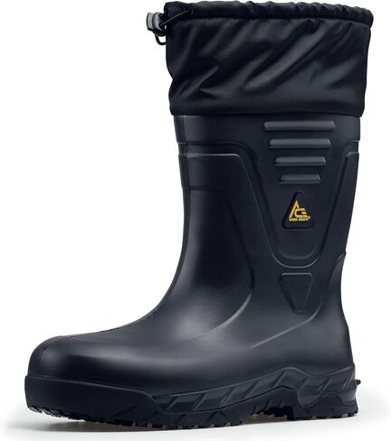 ACE Unisex Slip-Resistant Industrial Work Boots - Comfortable, Non-Slip Safety Slip-On Boots for Men & Women with Soft Toe or Composite Toe - Bullfrog Elite in Saudi Arabia