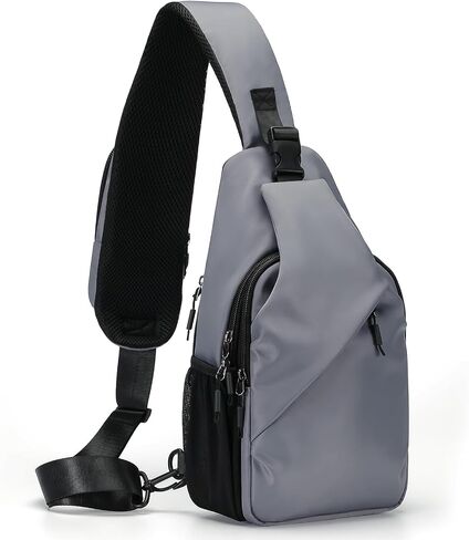 Sling Bag Anti Theft Crossbody Bag Fits 11" Tablet Lightweight Hiking Shoulder Chest Bag in Saudi Arabia