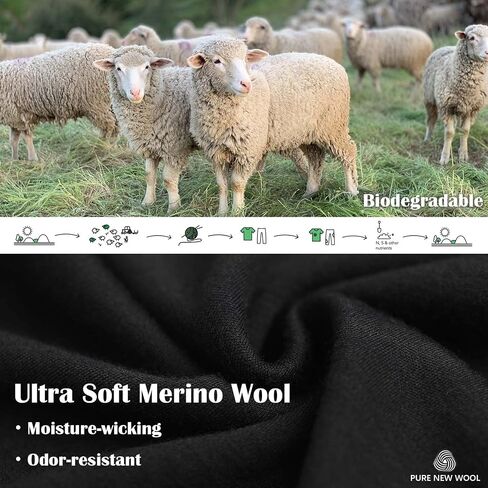 Merino Protect Merino Wool Neck Gaiter Unisex Breathable Face Mask Lightweight Neck Warmer Motorcycle Hiking Hunting in Kuwait
