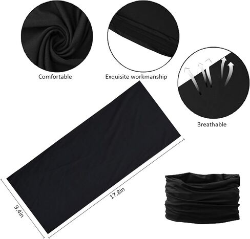 Anonymous Neck Gaiter 2-PK Lightweight Seamless Multifunctional Headwear - Neck Gaiter Shield for Men - Sun UV Dust Wind Proof - Washable and Reusable Outdoor - Guy Fawkes in Saudi Arabia