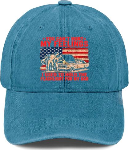 You Can't My Feelings Used to Hold Flashlight Dad Funny Hat for Mens Cool in Kuwait