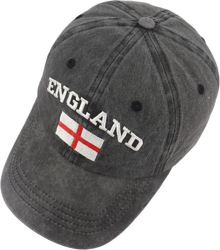 USA Canada Italy Australia Argentina Brazil England France Colomabia Germany Mexico Spain Adjustable Flag Hats for Men Women in Kuwait