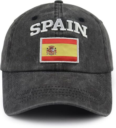 USA Canada Italy Australia Argentina Brazil England France Colomabia Germany Mexico Spain Adjustable Flag Hats for Men Women in Kuwait