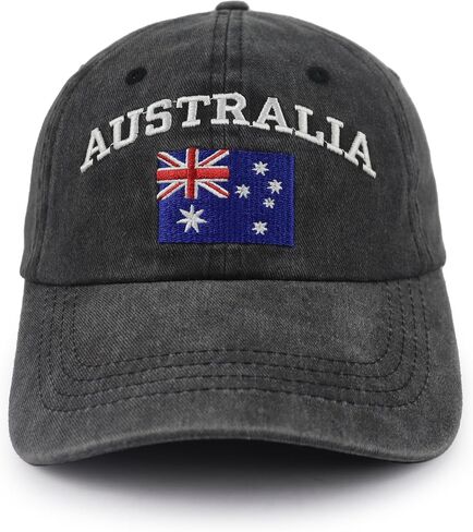 USA Canada Italy Australia Argentina Brazil England France Colomabia Germany Mexico Spain Adjustable Flag Hats for Men Women in Kuwait