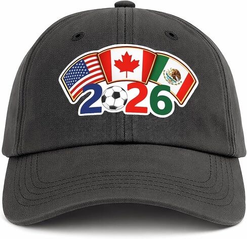 Soccer Sports Hat - Adjustable Size Baseball Cap Football Team Gifts Accessories Decorations for Men Women Running Workouts and Outdoor Activities Casual Daily Outfits（Dark Gray） in Saudi Arabia