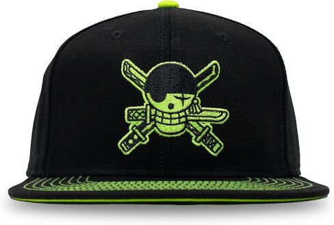 Ripple Junction One Piece Anime 5 Panel منظم مسطح بيل Snapback قبعة قابلة للتعديل للرجال والنساء مرخصة رسميًا in Kuwait