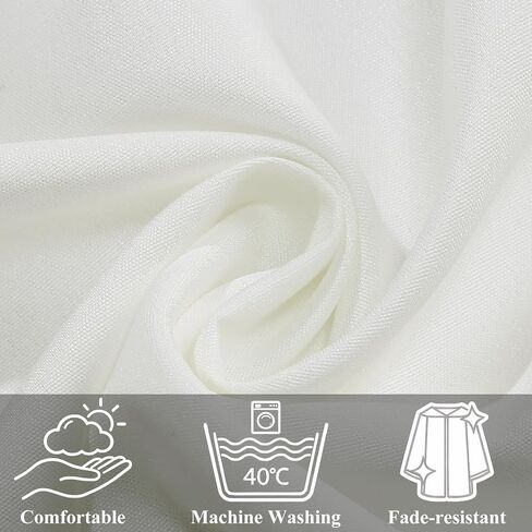 Populus 6-Pack Unisex Adult Matte Choir Robes for Church, Judge Costume & Clergy Robe, White Graduation Gown, Baptism Robe in Saudi Arabia