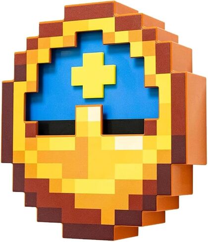 Pixelated Clock, Pixelated World Clock Decoration, Room Decoration, Multifunctional Hanging Clock for Game Fans in Saudi Arabia