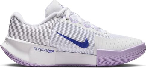 حذاء تنس GP Challenge Pro للسيدات من Nike (FB3146-101، أبيض/كوبية/ليلة عميقة/لون جمشت) مقاس 7.5 in Kuwait