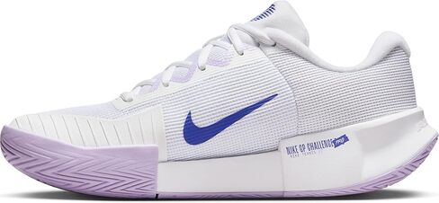 حذاء تنس GP Challenge Pro للسيدات من Nike (FB3146-101، أبيض/كوبية/ليلة عميقة/لون جمشت) مقاس 7.5 in Kuwait