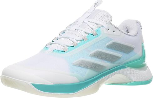 حذاء رياضي للتنس Avacourt 2 للنساء من adidas - أزرق، أبيض in Kuwait