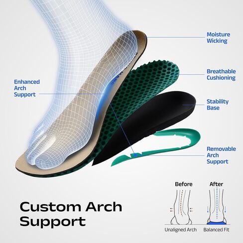Bruno Marc Men's Arch Support Casual Slip on Loafers Wide Toe Box Non Slip Lightweight Breathable Comfortable Shoes in Kuwait