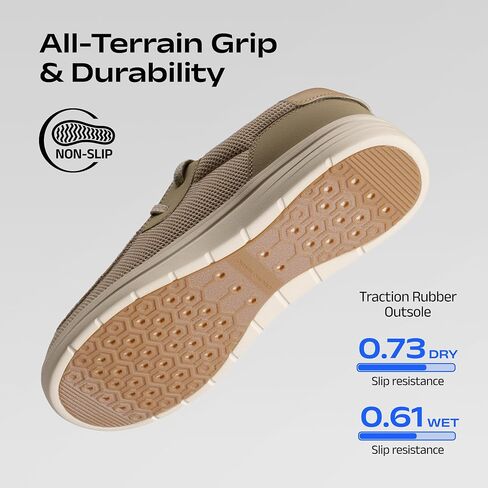 Bruno Marc Men's Arch Support Casual Slip on Loafers Wide Toe Box Non Slip Lightweight Breathable Comfortable Shoes in Kuwait