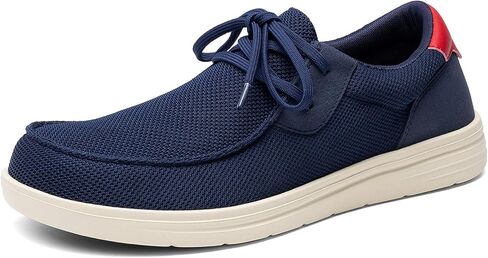 Bruno Marc Men's Arch Support Casual Slip on Loafers Wide Toe Box Non Slip Lightweight Breathable Comfortable Shoes in Kuwait