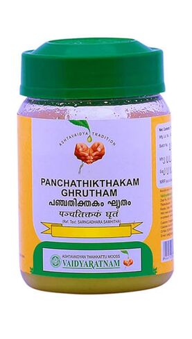Vaidyaratnam Panchathikthakam Ghrutham 150g (Pack of 2)| Ayurvedic Products | Ayurveda Products | Vaidyaratnam Products in Saudi Arabia