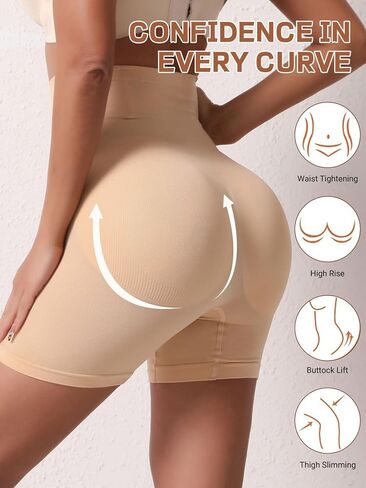 Shapewear Tummy Control for Women High Waisted Underwear Faja Body Shaper Butt Lifting Shorts Shape wear Under Dress in Kuwait