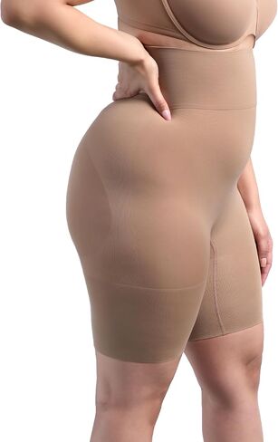 L'eggs 360 Shape Seamless Fit Shapewear High Waist Short | Tummy Control, Butt Lifting, Smoothing Panty, Medium Support in Kuwait