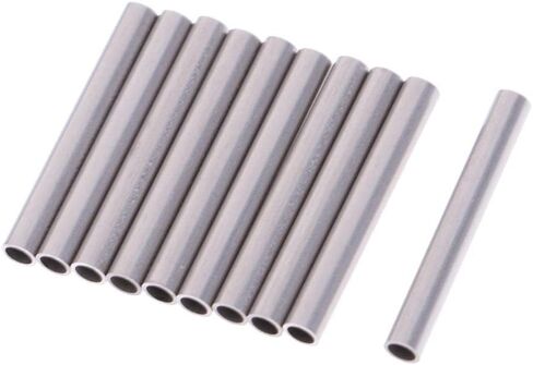 10pcs Silver Stainless Steel Watch Band Link Tubes for Screw Bracelet Repair 20mm 22mm 24mm 26mm in Kuwait
