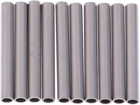 10pcs Silver Stainless Steel Watch Band Link Tubes for Screw Bracelet Repair 20mm 22mm 24mm 26mm in Kuwait