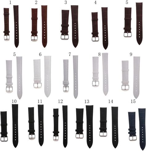 Premium Leather Watch Band - Stylish and Choice (2 Pack) in Kuwait