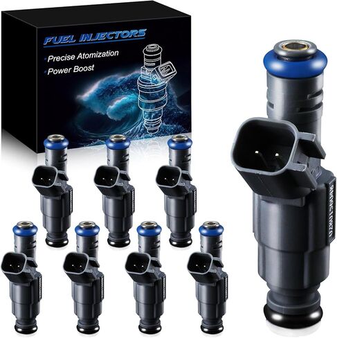 Upgraded Fuel Injectors 0280156014 for:-Mercedes-Benz C240 C320 CLK320 E320 ML320 SLK320 2.6L 3.2L 2001 02 03 04 05, for:-Chrysler Crossfire 3.2 2004 05 06 07 08, 852-12183 FJ603 (6 Pcs) in Kuwait