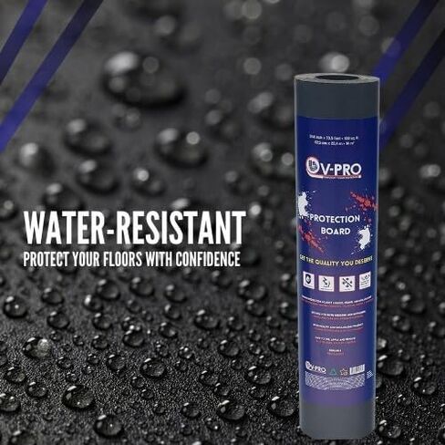 V-PRO 317sqft Floor Protector - Anti Paint, Durable, Waterproof, Floor Covering - Ideal for Construction, Renovations and Move. - Ultimate Floor Protection Solution for Home and Office in Saudi Arabia