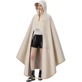 Waterproof Lightweight Rain Poncho for Adults, Long Raincoat Rain Gear, Unisex Ponchos for Men & Women in Saudi Arabia