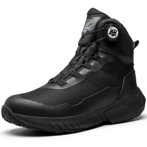 Steel Toe Boots For Men Steel Toe Shoes Non Slip Resistant Safety Work Boots Indestructible Lightweight Construction Boot in Saudi Arabia