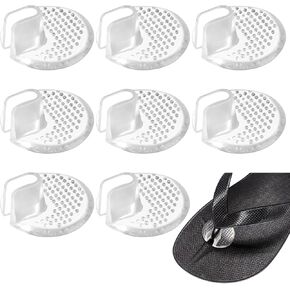 Gel Metatarsal Pads for Thong Sandals Flip Flops, 4 Pairs Forefoot Cushion Inserts, Ball of Foot Pads for Pain Relief and Anti-Slip Support in Saudi Arabia