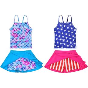 Bundle of Girls Tankini Swimsuit Two Piece Bathing Suit in Saudi Arabia