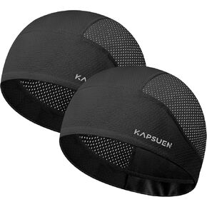 Cooling Skull Caps for Men - Cycling Cap with Breathable Mesh, Quick Dry Helmet Liner for Motorcycle Rugby Running in Saudi Arabia