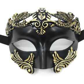 Masquerade Mask for Men Roman Greek Retro Mask Venetian Couple Masks for Carnival Halloween Party Ball Prom Costume in Saudi Arabia