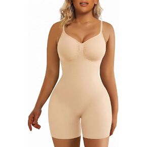 SHAPERX Shapewear for Women Tummy Control Bodysuit Mid Thigh Butt Lifter Body Shaper Shorts in Saudi Arabia