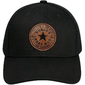 Fathers Day Birthday Gift for Dad - Worlds Best Dad Ever Hat - Dads Gifts from Daughter Son Family for Men in Saudi Arabia