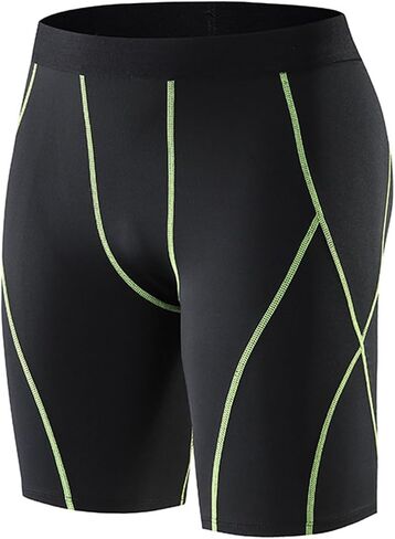 Tight Shorts Men's Sports Exercise Running Fitness Spandex Shorts in Saudi Arabia