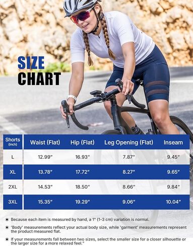 Oumurs Womens Bike Shorts for Cycling, 3D Padded Women Cycling Short with Pockets in Kuwait